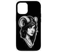 Lilith Sacerdotessa Dea Ariete Sagittario Carino Goth Ragazza Custodia per iPhone 12/12 Pro