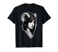 Lilith Sacerdotessa Dea Ariete Sagittario Carino Goth Ragazza Maglietta