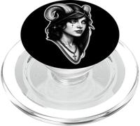 Lilith Sacerdotessa Dea Ariete Sagittario Carino Goth Ragazza PopSockets PopGrip per MagSafe