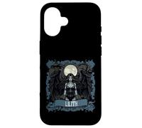 Lilith Tarocchi Gotico Halloween Day Of Dead Goddess Custodia per iPhone 16