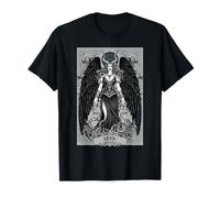 Lilith Tarocchi Satanic Gothic Halloween Day of Dead Tarocchi Maglietta