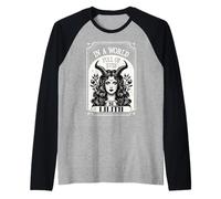 Lilith tee shirt in un mondo pieno di eves be a lilith Maglia con Maniche Raglan