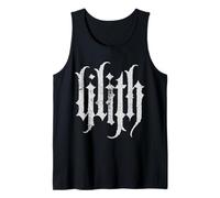 Lilith Wicca Gothic Alt Estetica Occulto Dea Stregoneria Canotta