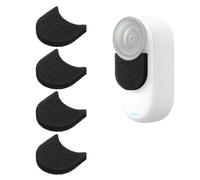 LiLiTok 4 pz microfono fotocamera vento manicotto cotone audio kit riduttore rumore spugna esterno parabrezza schiuma per Insta360 GO 3 & GO3S accessori