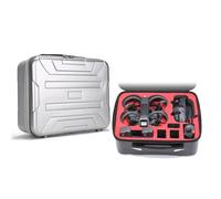 LiLiTok Avata 2 Custodia rigida Avata 2 Borsa per DJI Avata 2 Fly More Combo Goggles 3 e RC Motion 3 FPV Telecomando 3 Accessori Organizer, argento, Custodia per