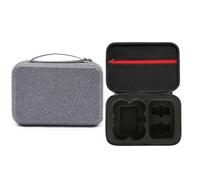 LiLiTok Borsa per DJI Neo Fly More Combo, borsa da viaggio portatile Eva per accessori DJI Neo, telecomando RC-N3, due batterie, stazione di ricarica organizer Case, Nero , casual