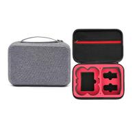 LiLiTok Borsa per DJI Neo Fly More Combo, borsa da viaggio portatile Eva per accessori DJI Neo, telecomando RC-N3, due batterie, stazione di ricarica organizer Case, Colore: rosso, casual