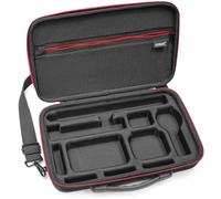 LiLiTok Carry Case for Insta 360 X4 with Shoulder Strap, Hard Protective Travel Case Organizer Bag for Insta 360 X4 Camera & Selfie Stick, Tripod, Charge Hub Accessori, Nero , 22x34x7cm, casual