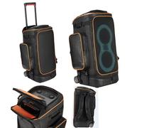 LiLiTok Custodia da viaggio per altoparlanti JBL PartyBox Stage 320 310, borsa per altoparlante da esterno borsa da trasporto zaino custodia impermeabile per accessori per altoparlanti JBL, Nero