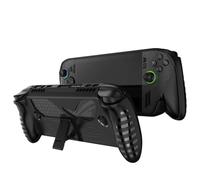 LiLiTok Custodia per Asus Rog Xbox Ally X & Rog Xbox Ally Custodia, Console Gaming TPU Custodia Anti Graffio Case con Supporto Kik per Rog Xbox Ally X Accessori (Nero)