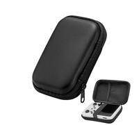 LiLiTok Custodia per MIYOO Mini Plus R36S R35S RGB20SXU10 Custodia protettiva per ANBERNIC RG35XX RG35XX Plus console da gioco custodia custodia, Nero , Case