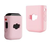 LiLiTok Custodia protettiva per trasmettitore DJI Mic 2, custodia in silicone per microfono senza fili DJI Mic 2, protezione antipolvere per fotocamera sportiva, 2 accessori per trasmettitore, rosa