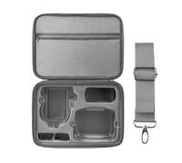 LiLiTok Custodia rigida per DJI Flip Custodia impermeabile in PU con tracolla, organizer per DJI FLIP Fly More Combo Drone e batteria accessori, Nero , L, casual