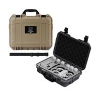 LiLiTok Custodia rigida per DJI NEO Fly More Combo, custodia protettiva da viaggio, impermeabile, resistente agli urti, con tracolla per accessori DJI NEO, giallo., casual