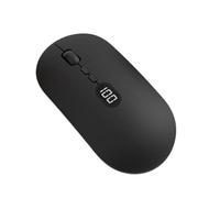 LiLiTok Mouse Bluetooth a 7 tasti, 2.4 GHz, senza fili, per ufficio, 2400 DPI con ricevitore USB per MacBook, PC, laptop, Surfacebook (nero)