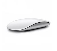 LiLiTok Mouse wireless Bluetooth ricaricabile, ultra sottile Arc Touch Magic Mouse senza ricevitore USB, mouse silenzioso Magic per laptop, tablet, Mac Book (bianco)