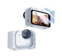 LiLiTok Pellicola Protettiva per Insta360 GO Ultra Pellicola Protettiva in Vetro Temperato Pellicola Protettiva per Obiettivo in Hydrogel Accessori per Action Camera (1 Set)
