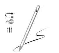 LiLiTok Penna stilo per Surface Pro 9 8 7 6 5 4 X Pen/Surface Go 3 Go2/Surface Book Stylus Pen -4096 livelli di pressione Senstive- Adsorbimento magnetico - Palm Rejection (argento)