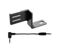 LiLiTok Per Insta360 X4 Microfono Adattatore Microfono Espansione Accessori Kit per Insta360 X4 Action Camera Accessori