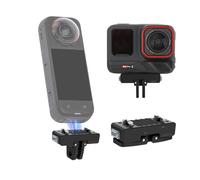 LiLiTok Supporto compatibile con Insta360 X5/Ace/Ace Pro 2 supporto magnetico a sgancio rapido rapido rapido adattatore con connettore 1/4/2 ganasce per Ace Pro 2 accessori