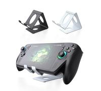 LiLiTok Supporto da tavolo in metallo per ROG Xbox Ally/ROG Xbox Ally X, supporto per console di gioco per Switch 2/per Steam Deck Supporto palmare accessori da gioco (bianco)