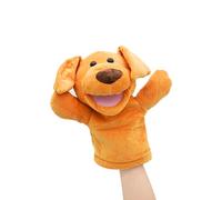 lilizzhoumax Cane Peluche burattino a mano, Simulazione Animale Cane Peluche, Simpatico gioco di ruolo, giocattoli interattivi per la prima educazione dei bambini, decorazione della casa