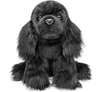 lilizzhoumax Cocker Spaniel Cane Peluche 32cm/12”, simulazione simpatico giocattolo Cane Animale di Peluche, morbido Cane Bambole Animali Selvatici Regalo per Bambini e Ragazzi