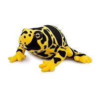 lilizzhoumax giallo Peluche Rana 18cm/7”, Simulazione Animale Simpatico Giocattolo Peluche Rana, Morbido Peluche Rana Bambole Animali Selvatici, Regalo per Bambini e Amici