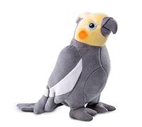 Lilizzhoumax Pappagallo Peluche 20cm/8", Simulazione Animale, Simpatico Giocattolo Morbido, Bambole Animali Selvatici, Regalo per Bambini e Amici