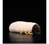lilizzhoumax Peluche di grub 35cm/13.7” simulazione giocattolo Peluche di grub morbido Peluche di grub Bambole Animali Selvatici Regalo per Bambini e Amici