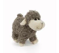 lilizzhoumax Peluche di Pecora 18cm/7” in piedi simulazione Peluche di Pecora giocattolo Peluche di Pecora morbido Peluche di Pecora Bambole Animali Selvatici, Regalo per Bambini e Amici grigio