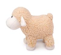 lilizzhoumax Peluche di Pecora 18cm/7” in piedi simulazione Peluche di Pecora giocattolo Peluche di Pecora morbido Peluche di Pecora Bambole Animali Selvatici, Regalo per Bambini e Amici giallo