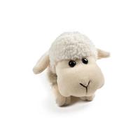 lilizzhoumax Peluche di Pecora bianco 24cm/9” Peluche di Pecora, simpatico giocattolo Peluche di Pecora, morbido Bambole Animali Selvatici, Regalo per Bambini e Amici