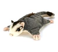 lilizzhoumax Peluche di scoiattolo volante 30cm simulazione Peluche di scoiattolo volante giocattolo morbido Peluche Bambole Animali Selvatici, Regalo per Bambini e Amici marrone