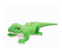 lilizzhoumax Peluche Geco dell'isola dei cavalli 15.7” simulazione Peluche geco giocattolo morbido Peluche geco rettile Bambole Animali Selvatici Regalo per Bambini e Amici regalo di compleanno verde