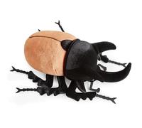 lilizzhoumax Peluche Scarabeo rinoceronte 9pollice insetto Carino giocattolo morbido Bambole Animali Bambini e Amici Regalo per la festa di coccoloso collezionare decorazione domestica - giallo