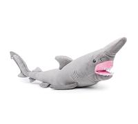 lilizzhoumax Peluche Squalo 59cm/23”,Simulazione Animale Figurina Squalo, Simpatico Giocattolo Modello di squali creature marine, Animali acquatici, Regalo per Bambini e Amici