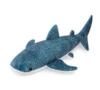 lilizzhoumax Peluche Squalo Balena 82cm/32”,Simulazione Animale Simpatico Giocattolo Peluche Squalo Balena, Morbido Squalo Balena Animali acquatici, Regalo per Bambini e Amici