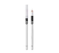 Lilla Profumo Wooden Pole Eyeliner Gel Pen White Lying Silkworm Pen Opaca Naturals Makeup Shadow Pen Professionals Long Lasting Eyeliner Pen Pen San Valentino per la migliore amica (bianco, taglia