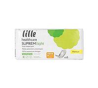 Lille Healthcare Disposable Suprem Light Shaped Pads, Highly Absorbent and Breathable Incontinence Pad, Suitable for Men and Women, Extra+ 720ml, Pack of 16(Eligible for VAT relief in the UK) Elderly