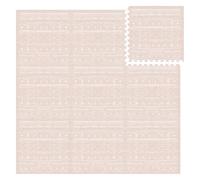 Lillefolk Tappetino da gioco per bambini, 1,8 x 1,8 m, morbido, atossico, in schiuma EVA di alta qualità, per il tempo della pancia, per gattonare e per la stanza dei giochi, tappetino impermeabile ad