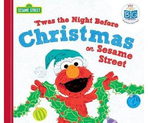 Lillian Jaine 'Twas the Night Before Christmas on Sesame Stre (Libro di cartone)