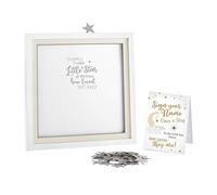 Lillian Rose Twinkle Shower Guest Signing Guest Book Alternative with 48 Stars, White (24BS610 GA)