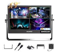 LILLIPUT A13 400 nits 13,3 pollici OLED Camera Field Monitor 4K HDMI Ingresso/Uscita Full HD 3840×2160 IPS Camera Monitor Appartiene Video Peaking Multivista Focus Assist