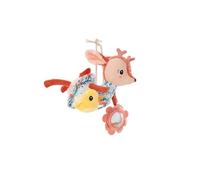 LILLIPUTIENS - Acti-Nomade Stella Il cerbiatto - Giocattolo di risveglio per Bebè - Ideale per Passeggino o seggiolino Auto - Stimolazione sensoriale - Compagno di Viaggio - dalla Nascita - 83521