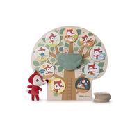 LILLIPUTIENS - Albero Magnetico dei rituali della Giornata - 19 Carte magnetiche con Scene per raccontare la Giornata - Esprimere Le Emozioni e sviluppare Le capacità Narrative - A Partire dai 2 Anni