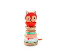 LILLIPUTIENS, Alice Piramide Impilabile, Gioco attività, da 12 Mesi | Pezzi da Impilare in Materiali e Colori Diversi, Legno con Vernice Ad Acqua, Per Scoprire Varie Texture