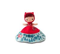 LILLIPUTIENS, Cappuccetto Rosso Marionetta Reversibile, da 12 Mesi | Bambola Reversibile con 3 Personaggi, Dettagli sul Vestito per Raccontare la Fiaba, Lavabile in Lavatrice