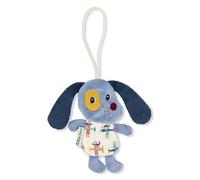 Lilliputiens - Etichetta per bagagli per bambini Jules il cane - Colorata e personalizzabile per valigie - Blu - 16 cm - Dai 2 anni in su - 83624