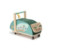 LILLIPUTIENS - Girello per Bambini in Legno e Tessuto Joe Il Drago - Stimola l’immaginazione e l’Equilibrio dei più Piccoli - con Ruote multidirezionali e Tasca Rimovibile - dai 12 Mesi - 83467